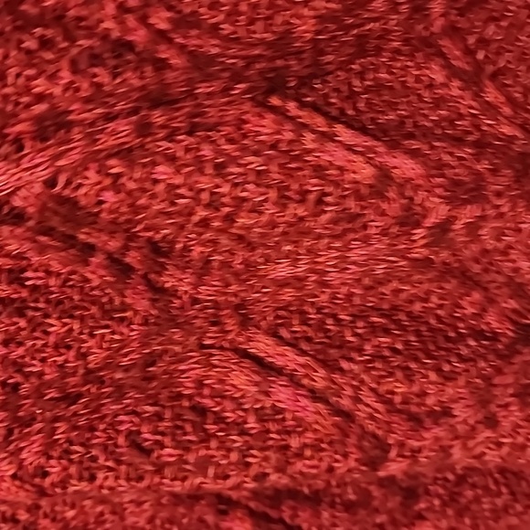 XXL Faded Glory sweater: red - Picture 5 of 7